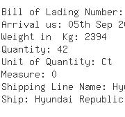 USA Importers of washing machine - Pantos Logistics Canada Inc 2048