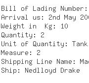 USA Importers of water tank - Kl Logistics Corp