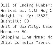 USA Importers of weight - Apex Maritime Co Ord Inc