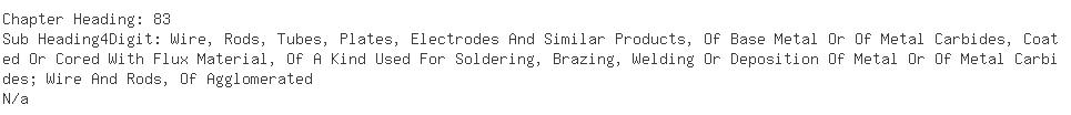 Indian Exporters of welding electrode - Gujarat Nippon Bimetals P. Ltd