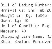 USA Importers of wiper motor - Panalpina Inc Ocean Freight