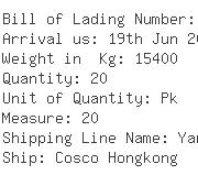 USA Importers of wood flooring - Unipac Shipping Inc /la Office