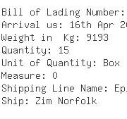 USA Importers of wooden alum - Dhl Global Forwarding