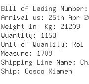 USA Importers of yarn fabric - Link  &  Link Shipping North America