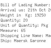 USA Importers of zirconium carbonate - Apex Maritime Co Nyc Inc